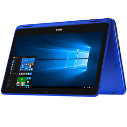 Dell Inspiron 11 3000 Series 2-in-1 Laptop, Intel Core M3, 4GB RAM, 500GB, 11.6 Blue